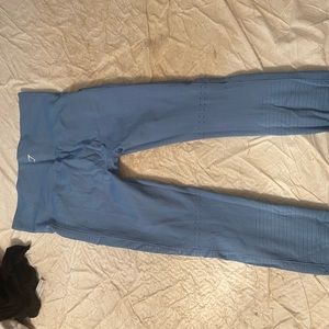 Gymshark blue Energy seamless leggings size Large